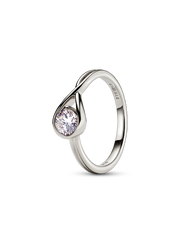 Pandora Infinite 14k White Gold Lab-grown Diamond Ring - 0.50 ct TW, 14k white gold