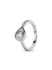 FINAL SALE - Pandora Infinite 14k White Gold Lab-grown Diamond Ring - 0.75 ct TW, 14k white gold