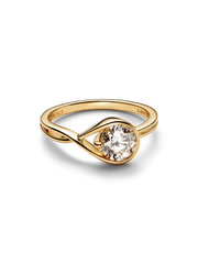 Pandora Infinite 14k Gold Lab-grown Diamond Ring - 1.00 ct TW, 14k gold