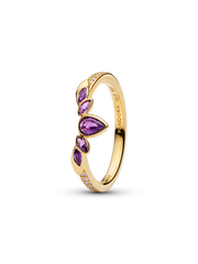 Disney Frozen Queen Anna Tiara Ring - 14k gold plating