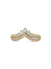 Pandora Timeless Wish Tiara Ring - 14k gold plating
