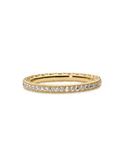 Sparkle & Hearts Ring - 14k gold plating