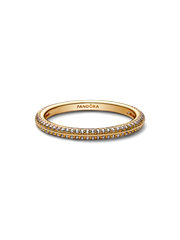Pandora ME Pavé Ring - 14k gold plating