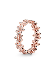 FINAL SALE - Daisy Flower Ring - 14k rose gold plating