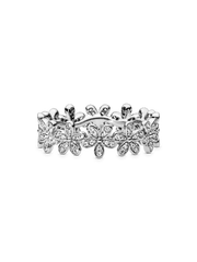Daisy Flower Ring - Sterling silver