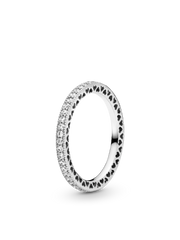 Tear-shaped Tiara Ring Set