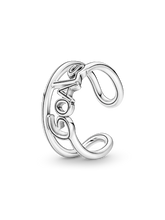 FINAL SALE - Pandora ME Goals Open Ring - Sterling silver