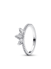 Tear-shaped Tiara Ring Set