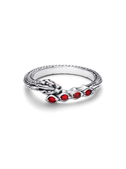 FINAL SALE - Game of Thrones Dragon Sparkling Ring - Sterling silver
