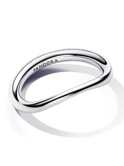 Organically Shaped Band Ring - Sterling silver