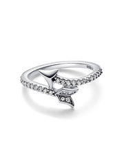 Sparkling Arrow Ring - Sterling silver