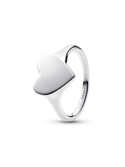 Engravable Love Notes Heart Ring Set