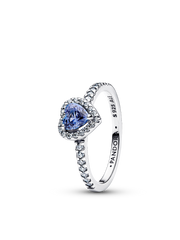 Celestial Love Elevated Heart Ring Duo