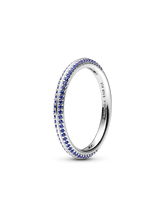 FINAL SALE - Pandora ME Blue Pavé Ring - Sterling silver