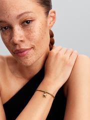 Starfish Double Dangle Charm - 14k gold plating