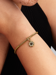 Lucky Chip Dangle Charm - 14k gold plating