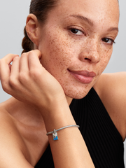 Travel Dangle Charm - Sterling silver