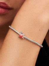 Colorful Starfish Mini Charm - Sterling silver