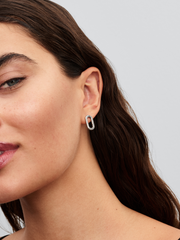 Openable Stud Earring - Sterling silver