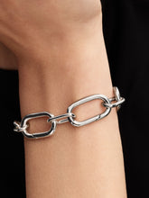 Bold Link Chain Bracelet - Sterling silver