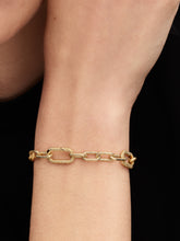 Small-Link Chain Bracelet - 14k gold plating