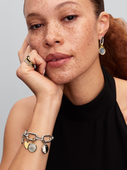 Openable Stud Earrings - sterling silver