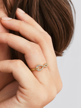 Pandora Infinite Lab-grown Diamond Pavé Double Row Ring - 0.22 ct TW, 14k gold