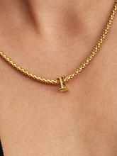Letter I Alphabet Charm - 14k gold plating