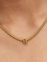 Letter B Alphabet Charm - 14k gold plating