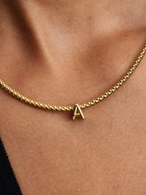 Letter A Alphabet Charm - 14k gold plating