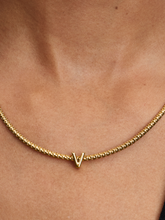 Letter V Alphabet Charm - 14k gold plating