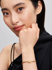 Textured Star Mini Charm - 14k gold plating