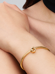 Letter O Alphabet Charm - 14k gold plating