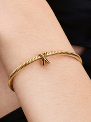Letter X Alphabet Charm - 14k gold plating
