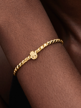 Textured Hamsa Hand Mini Charm - 14k gold plating