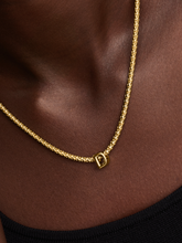 Letter D Alphabet Charm - 14k gold plating