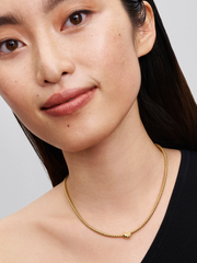 Textured Yin and Yang Mini Charm - 14k gold plating