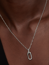 Openable Link Pendant Necklace - Sterling silver