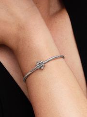 Snowflake Charm - Sterling silver