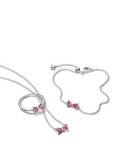 Sparkling Bow Jewelry Set