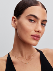 Pandora Era Lab-Grown Diamond Droplet Stud Earrings - 0.17 ct TW, 14k gold