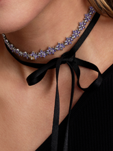 Bridgerton Herbarium & Bee Choker - Sterling silver, 14k gold plating