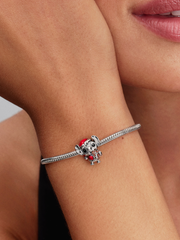 Disney Stitch Holiday Charm - Sterling silver