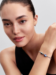 Blue Star Charm - Sterling silver