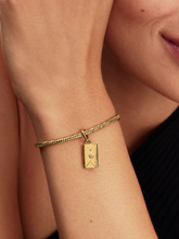 Engravable & Openable Envelope Dangle Charm - 14k gold plating