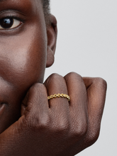 Band of Hearts Ring - 14k gold plating