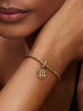 18th Celebration Dangle Charm - 14k gold plating