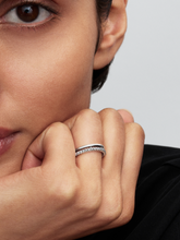 Double Band Ring - Sterling silver