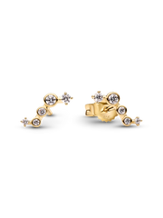 Pandora Era Lab-Grown Diamond Droplet Stud Earrings - 0.17 ct TW, 14k gold