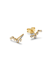 Pandora Era Lab-Grown Diamond Droplet Stud Earrings - 0.17 ct TW, 14k gold